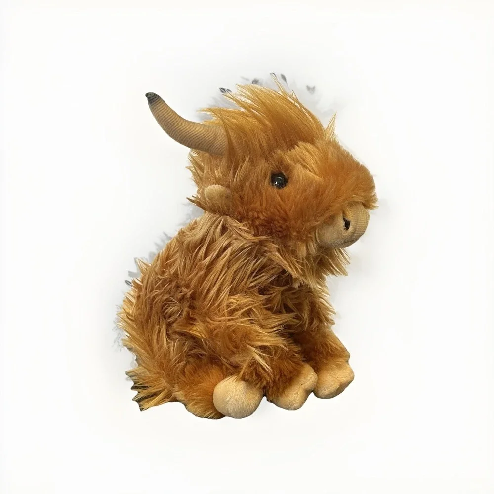 Highland Cow Plush Living Nature Stuffed Animal 9